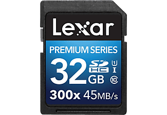 LEXAR 32GB 300X Premium II SDHC Hafıza Kartı Class10 U1 45MB/sn