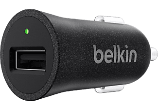 BELKIN Mixit Up autós töltő, fekete, USB, 1 aljzat, 2,4A