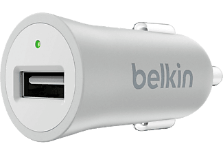 BELKIN Mixit Up autós töltő, ezüst, USB, 1 aljzat, 2,4A