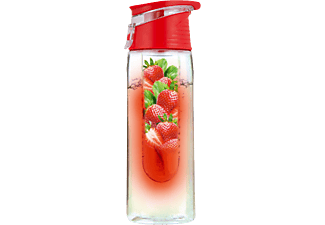 VIVAMAX GYVL1P Limonádé készítő palack, 750ml, piros, BPA mentes anyagból