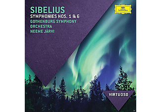 Göteborgi Szimfonikusok, Neeme Järvi - Sibelius: 1. és 6. szimfónia (CD)