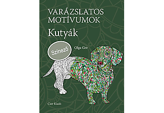 Olga Gre - Varázslatos motívumok - Színező - Kutyák