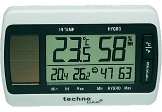 TECHNOLINE WS 7007 Digitális szolár hőmérő páratartalom