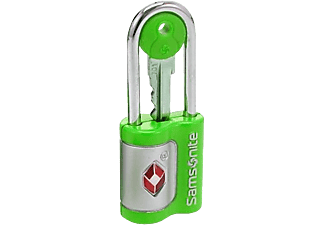 SAMSONITE U23 04102 Bőrönd lakat kulccsal, zöld
