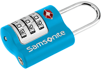 SAMSONITE U23 21104 Bőrönd lakat 3-as számzárral, kék