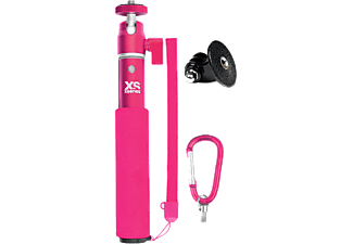 XSORIES Szelfibot kompakt és akció kamerákhoz rózsaszín