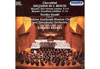 Berkes Kálmán & Musashino Academia Musica - Cherubini - Requiem, Mozart - Ave Verum, Exsultate (CD)