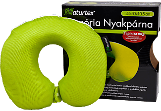 NATURTEX Memory nyakpárna zöld, 33x30x10,5 cm