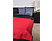 NATURTEX Ágytakaró, microfiber kétoldalas ágytakaró, piros-fekete színben