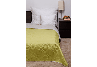 NATURTEX Ágytakaró, microfiber kétoldalas ágytakaró, bézs-zöld színben