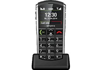 EMPORIA Pure V25 fekete - ezüst mobiltelefon