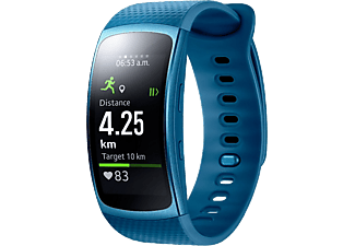 SAMSUNG Gear Fit 2 kék okosóra (SM-R360ZBA)