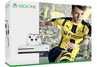 MICROSOFT Xbox One S 1TB - FIFA 17 Bundle