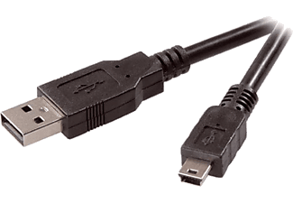 VIVANCO 45224 CC U4 1.8 m USB A-USB Mini B Kablosu