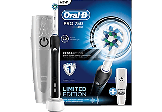ORAL-B PRO 750 CROSS ACTION elektromos fogkefe + úti tok