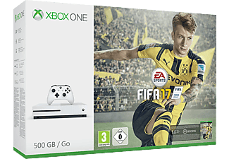 MICROSOFT Xbox One S 500 GB Konsol + Fifa 17 Outlet