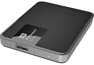 WD My Passport for Mac 1TB 2,5 inç USB 3.0 Siyah Taşınabilir Disk WDBJBS0010BSL