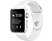 APPLE Smart Watch 1.42mm Silver Aluminium Case + Beyaz Sport Band