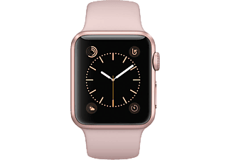 APPLE Smart Watch 1.38mm Rose Gold Aluminium Case + Kum Pembesi Sport Band