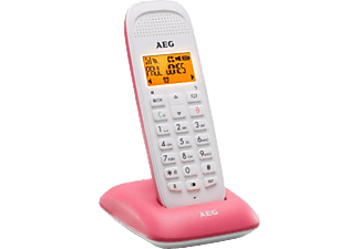 AEG D81 dect fehér - pink telefon