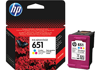 HP 651 Renkli Mürekkep Kartuşu (C2P11AE)