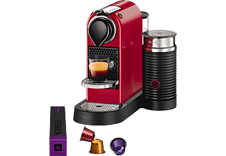 KRUPS Nespresso Citiz&Milk XN760510 kapszulás kávéfőző, meggypiros