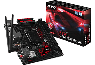 MSI Z170I Gaming Pro AC Intel Z170 3200MHz (OC) DDR4 Soket 1151 mITX Anakart