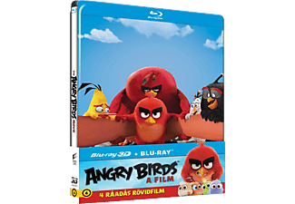 Angry Birds - A film - Limitált fémdobozos változat (steelbook) (3D Blu-ray)