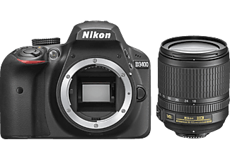 NIKON D3400 + 18-105 mm VR Lens Dijital SLR Fotoğraf Makinesi