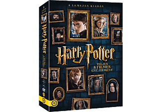 Harry Potter teljes 8 filmes gyűjtemény (DVD)