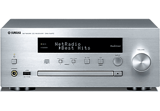 YAMAHA CRX-N470 CD-s sztereo musiccast rádióerősítő, ezüst