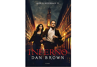 Dan Brown - Inferno - filmes borítóval