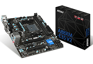 MSI Msı A88Xm-E35 V2 Fm2+ Matx Ddr3 Dvı Vga Hdmı Glan Sata3 Usb3.0