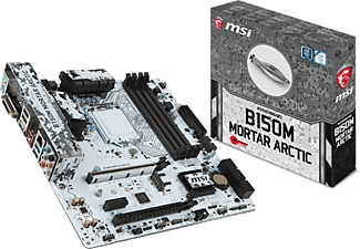 MSI B150M Mortar Arctic DDR4 DVI HDMI GLAN M.2 Sata Express Anakart