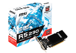 MSI Msı Vga R5 230 2Gd3H Lp R5230 2Gb Ddr3 64B Dx12 Pcıe 3.0 X16 (1Xvga 1Xdvı 1Xhdmı)