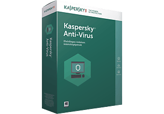 Kaspersky Anti-Virus 2017 (3 felhasználó, 1 év + 3 hónap) (PC)