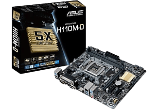 ASUS H110M-D Intel H110 Lga1151 Ddr4 2133 Hdmı Vga Usb3.1 Com Lpt Matx