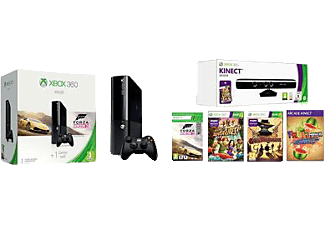 MICROSOFT Xbox 360 500GB + Kinect Sensör+ Forza Horizon 2 Kod + Kinect Adv.+ Gunstringer Kod + Fruit Ninja Kod