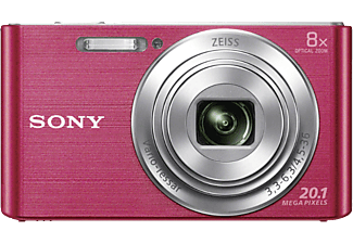 SONY DSC-W830 rózsaszín digitális fényképezőgép + 16GB memóriakártya + Tok