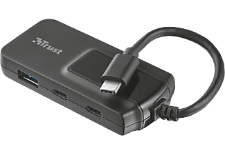 TRUST 21321 USB C 2+2 Port USB C & USB 3.1 Hub