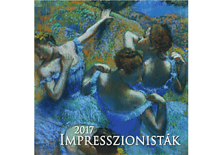 Impresszionisták naptár - 2017 33x33 cm