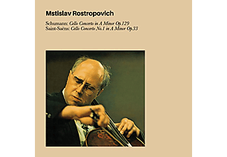Mstislav Rostropovich - Schumann, Saint-Saens Cello Concertos (CD)