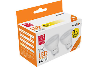 AVIDE ABGU10NW-6W-APTP LED GU10 Twin Pack 6W NW