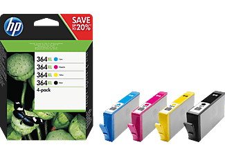 HP N9J74AE No. 364XL fekete / színes multipack eredeti tintapatron