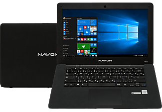 NAVON Stark NX14 fekete notebook (14,1"/Atom/2GB/32GB eMMC/Windows 10)