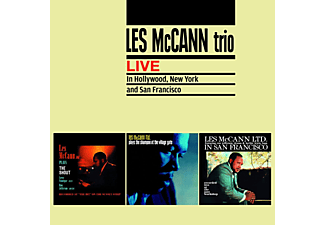 Les McCann Trio - Live in Hollywood, New York & San Francisco (CD)
