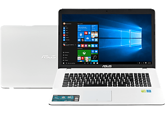 ASUS X751SV-TY007T fehér notebook (17,3"/Pentium/4GB/1TB HDD/920MX 1GB VGA/Windows 10)