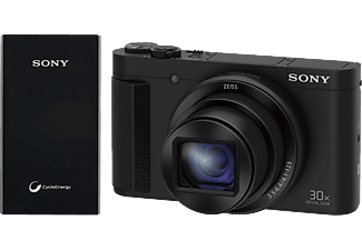 SONY DSC-HX80 B digitális fényképezőgép + SONY CP-E6BL fekete  powerbank 5800 mAh