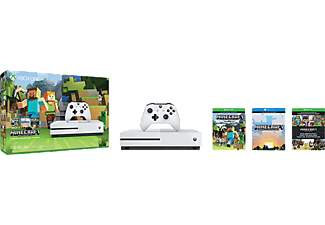 MICROSOFT Xbox One S 500 GB Konsol + Minecraft + Xbox Live Gold Üyelik