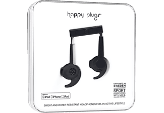 HAPPY PLUGS Sport MFI  (İn Paper Box) Kulak İçi Kulaklık Siyah